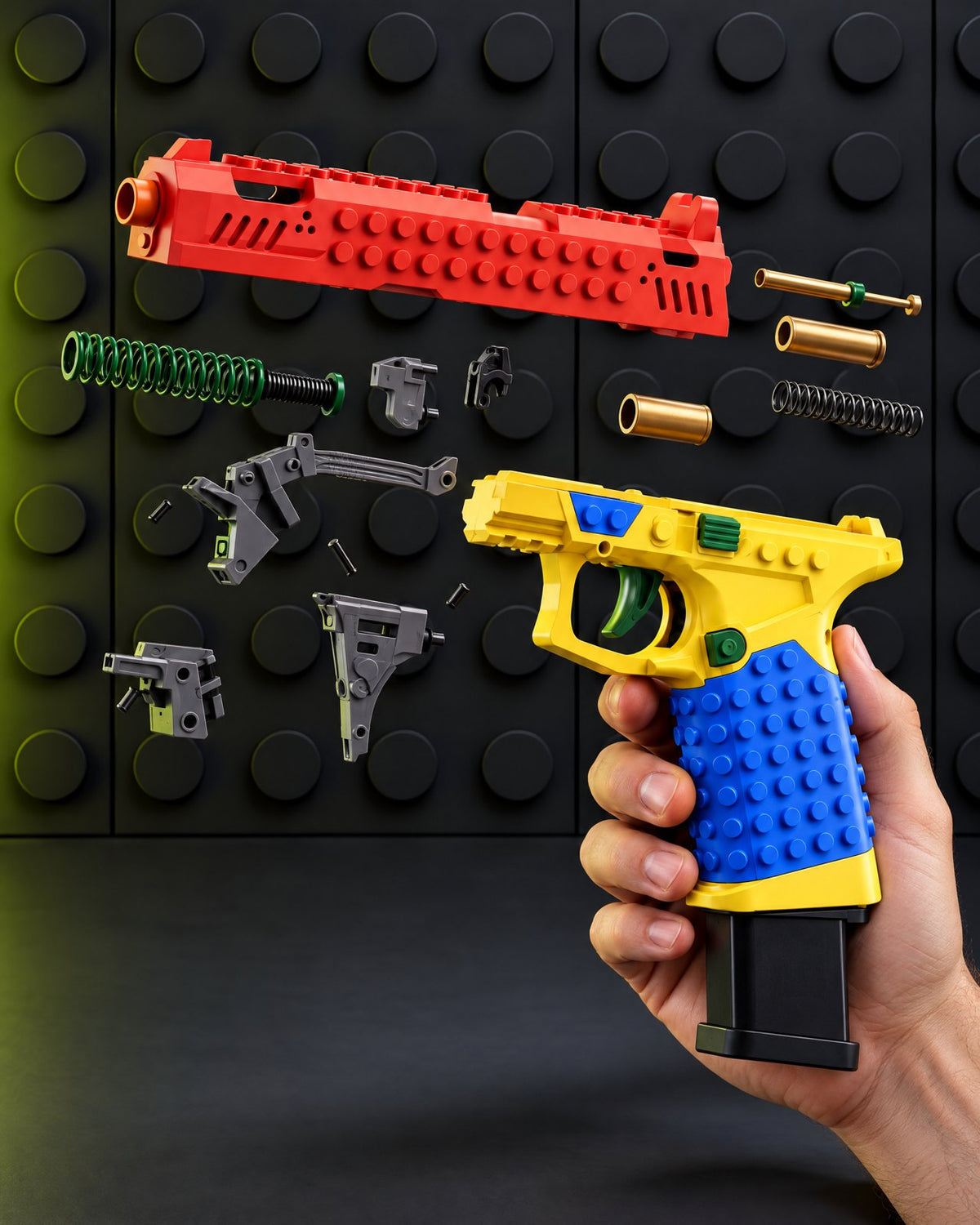 Exploded view of KLAKK ONE